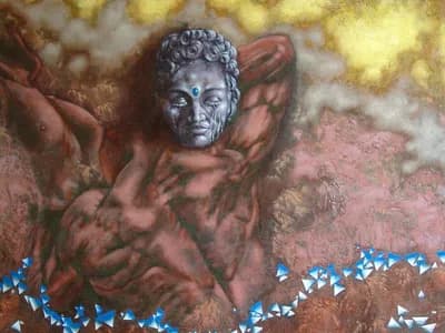 Grieksbeeld by Li-jia Fan