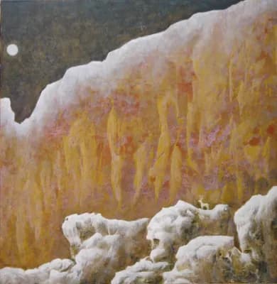 冬夜 by Li-jia Fan