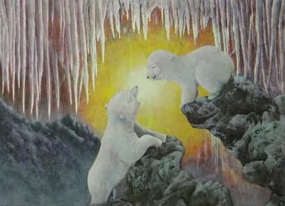 两小无猜 by Li-jia Fan