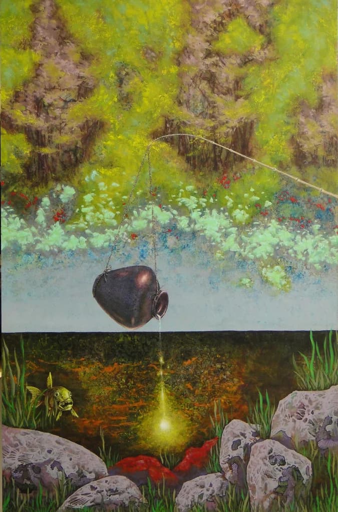 vissen by Li-jia Fan